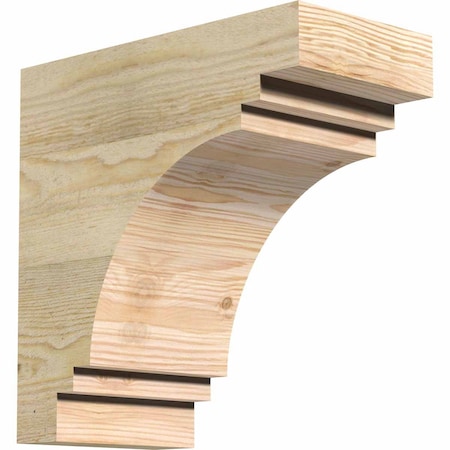 Ekena Millwork Pescadero Rough Sawn Rafter Tail, Douglas Fir, 6"W x 12"H x 12"L RFT06X12X12PEC00RDF